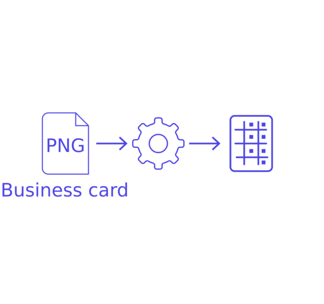 business card to excel photo 1